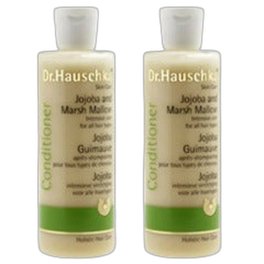 【Dr. Hauschka】Jojoba Guimauve - Après-shampooing Pour Tous Types de Cheveux 250 mL <8,45 fl oz> 2 pièces set