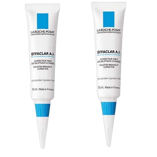 【LA ROCHE POSAY】EFFACLAR A.I. 15ml <0.51 fl oz> 2pc set