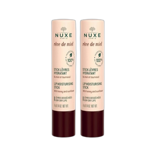 【NUXE】Rêve De Miel Hydrating Lip Stick 4 g <0.14 oz> 2pc set