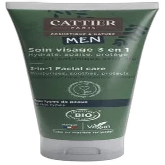 【Cattier】Men 3 In 1 Face Care 50 mL <1.7 fl oz>