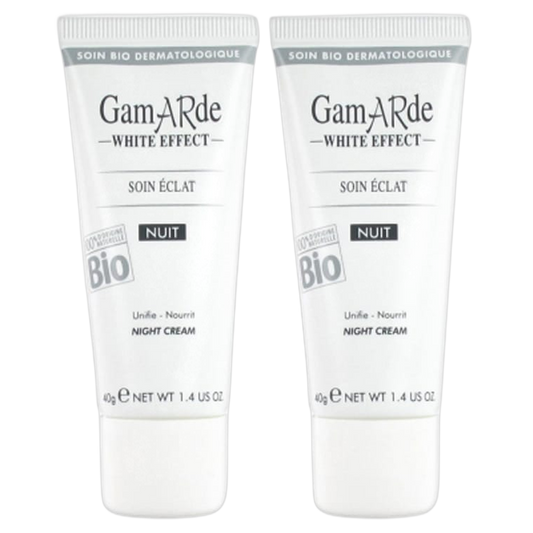 【GAMARDE】WHITE EFFECT SOIN ECLAT NUIT 40ml <1.4 fl oz> 2pc