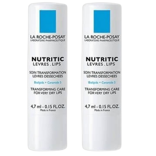 【LA ROCHE POSAY】NUTRITIC LEVRES LIPS 4.7ml  <0.16 fl oz> 2pc