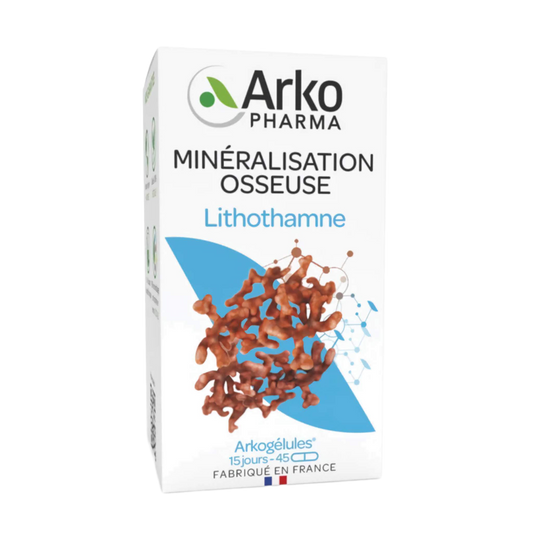 【Arkopharma】Arkogelules Organic Lithothamne Basidol 45 Capsules