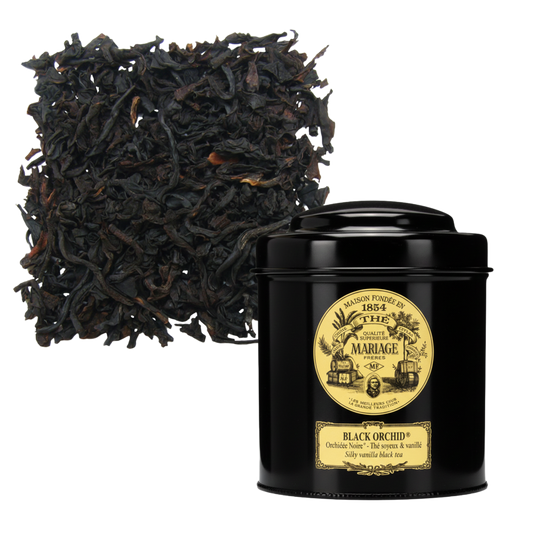 【Mariage Frères】Black Orchid - Metal Box - 100 g <3.53 oz>