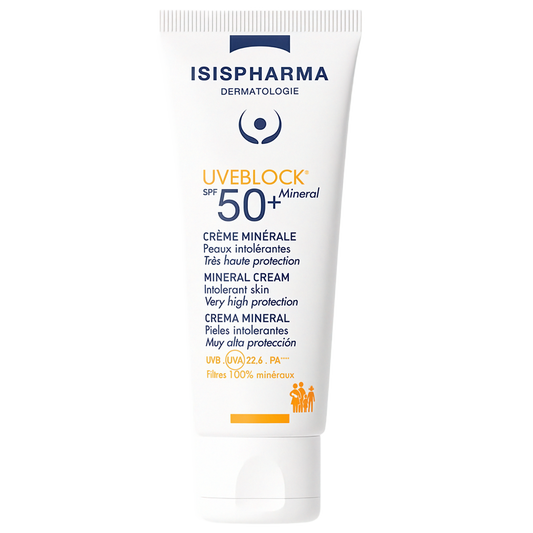 【Isispharma】ユーブロック SPF50+ ミネラル インビジブル 40 mL <1.35 fl oz>