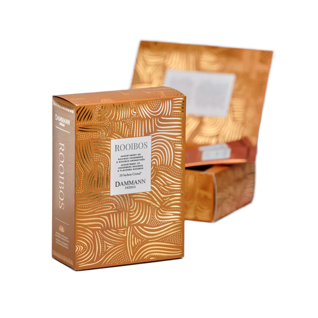 【Dammann Frères】Rooibos Gift Box - 20 Crystal Sachets (Individually Wrapped)
