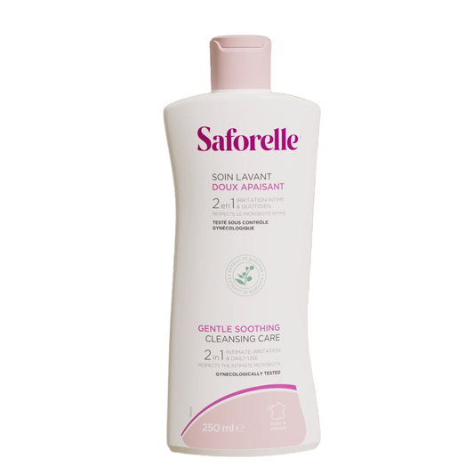 【Saforelle】Gentle Soothing Cleansing Care 250 mL <8.4 fl oz>
