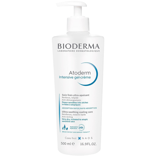 【Bioderma】アトデルム インテンシブ ジェルクリーム 500 mL <16.9 fl oz>