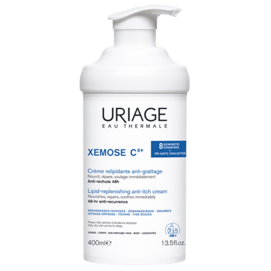【Uriage】XEMOSE C8+ Relipidating Anti-Scratch Cream 400 mL <13.5 fl oz>
