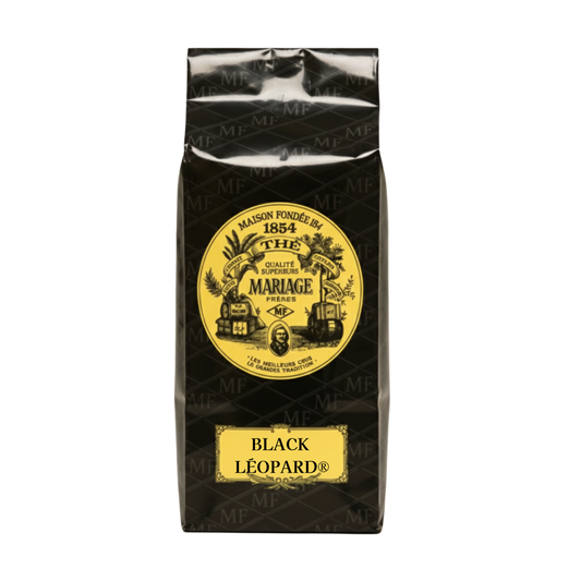 【Mariage Frères】Black Leopard -Paper Pouch- 100 g <3.53 oz>