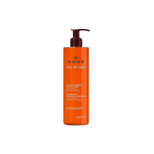 NUXE Rêve de Miel Ultra-Rich Cleansing Gel for Face and Body 400 mL
