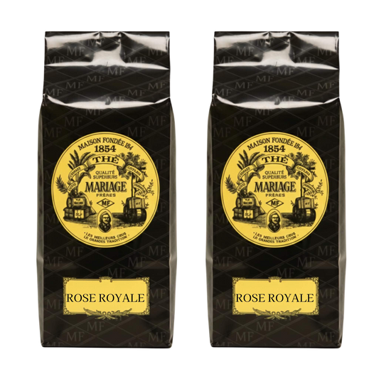 【Mariage Frères】Rose Royale - Paper Pocket - 100 g <3.53 oz> 2pc Set