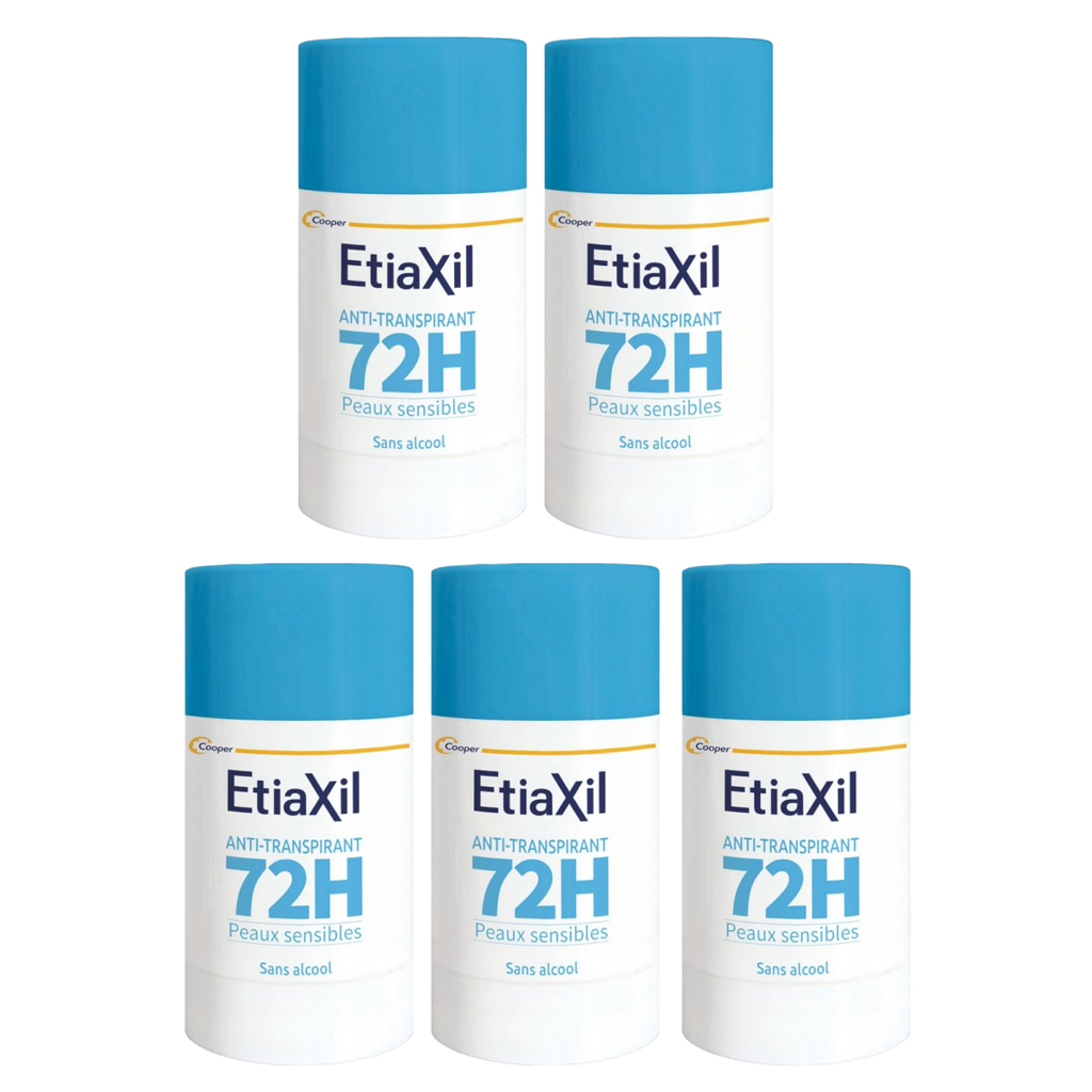 【Etiaxil】72H Anti-Perspirant Deodorant Stick 40 mL <1.4 fl oz> 5pc Set