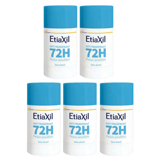 【Etiaxil】72H Anti-Perspirant Deodorant Stick 40 mL <1.4 fl oz> 5pc Set