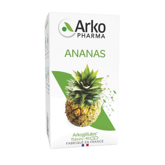 【Arkopharma】Arkogelules Pineapple (Ananas) 45 Capsules