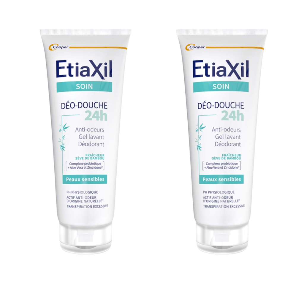 【Etiaxil】24小时沐浴护理除臭剂 200 mL <6.8 fl oz> 2件套