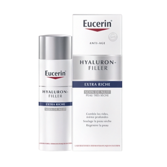 【Eucerin】하이알루론-필러 엑스트라 리치 나이트 케어 50 mL <1.7 fl oz>