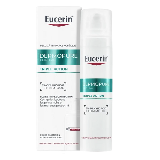 【Eucerin】DermoPure Clinical Triple Action Corrective Fluid Acne-Prone Skin 40 mL <1.35 fl oz>
