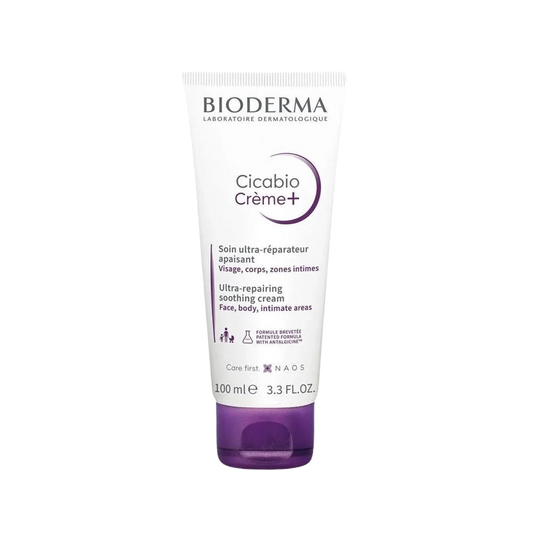 【Bioderma】Cicabio修复霜+ 超级修复护理 100 mL <3.4 fl oz>
