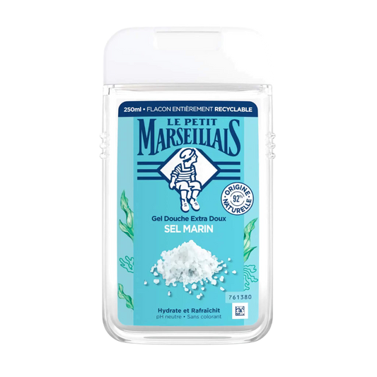 【Le Petit Marseillais】Extra Gentle Shower Gel with Sea Salt Organic 250 mL <8.45 fl oz>