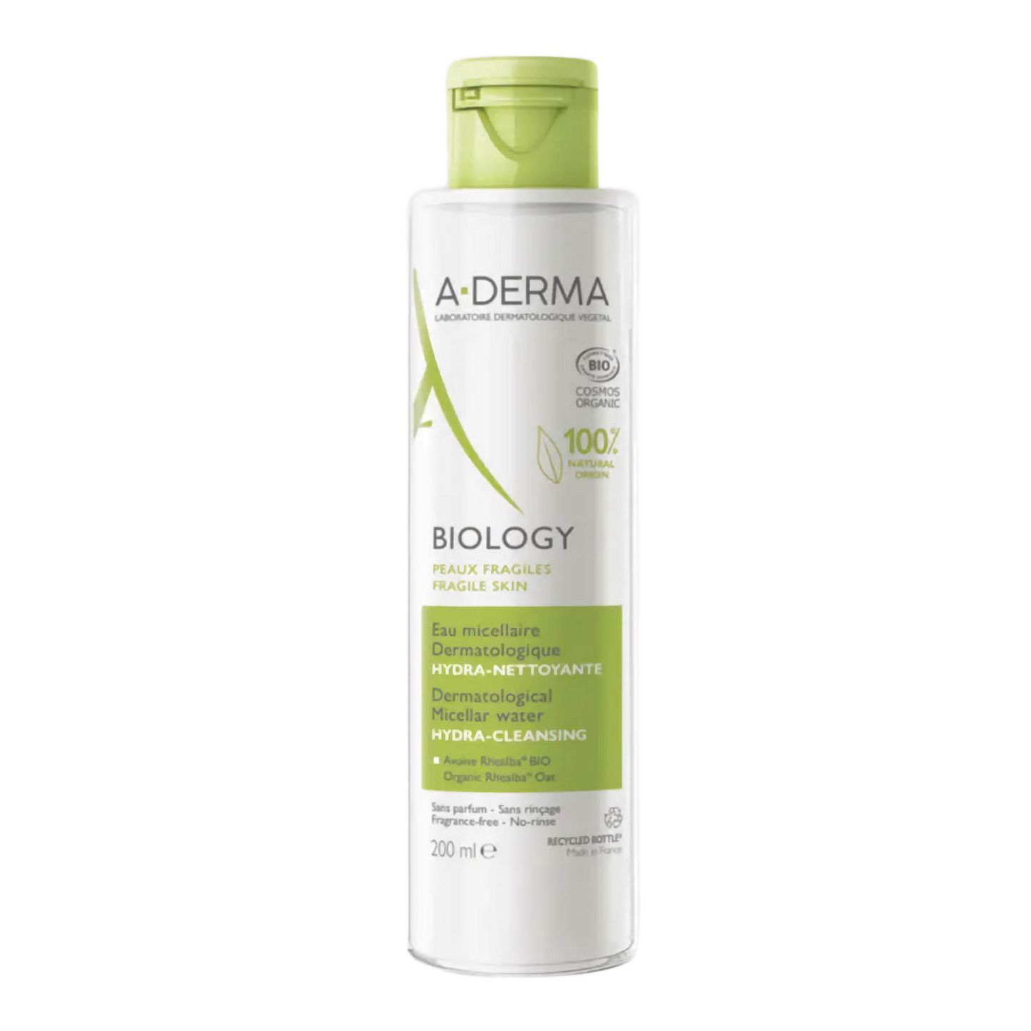 【A-DERMA】생물학적 미셀라 워터 피부과적 수분 클렌징 200 mL