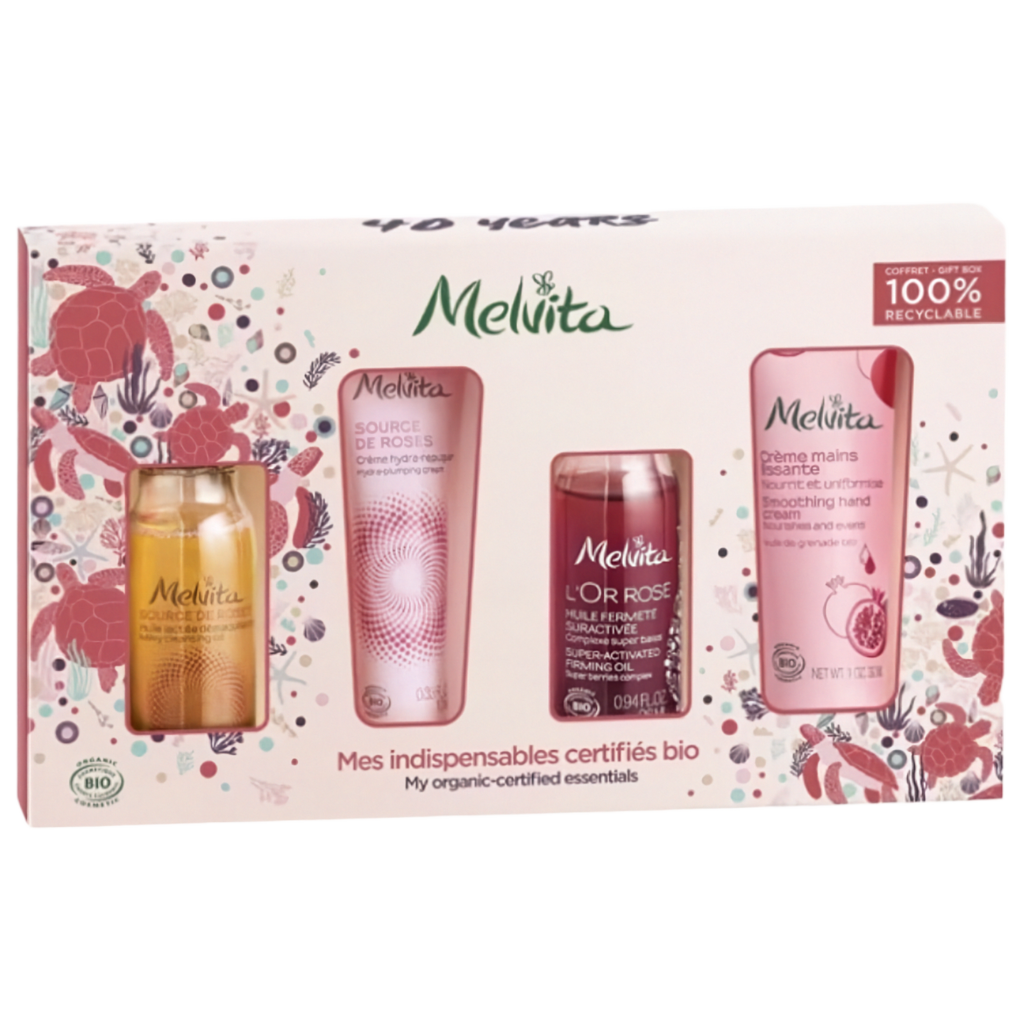 【Melvita】'My Certified Organic Essentials' Set (4 Products)