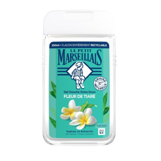 【Le Petit Marseillais】Extra Gentle Shower Gel Tiare Flower 250 mL <8.5 fl oz>