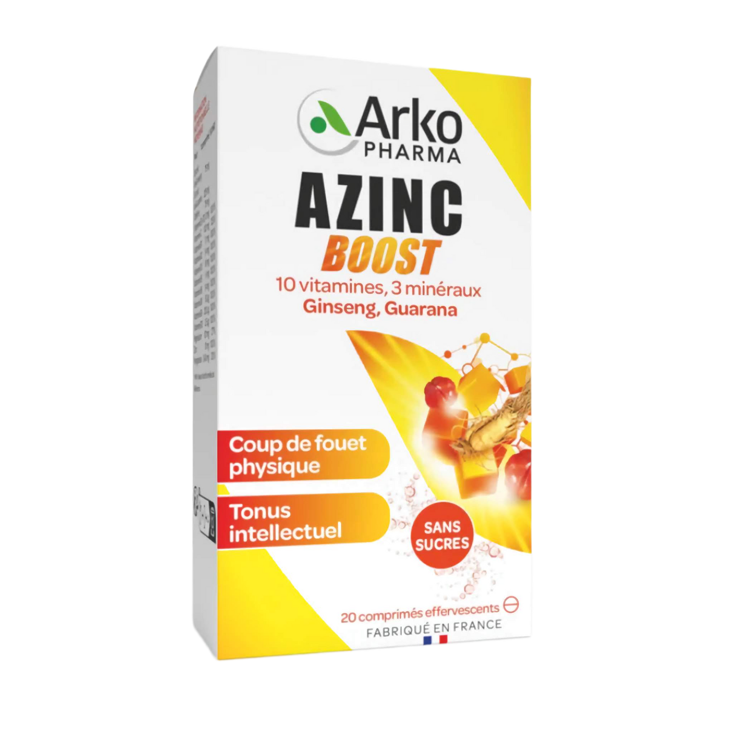 【Arkopharma】Azinc Boost 20片