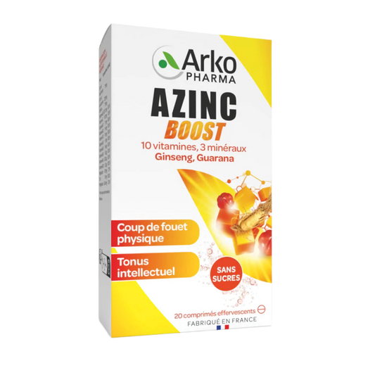 【Arkopharma】Azinc Boost 20 Tablets