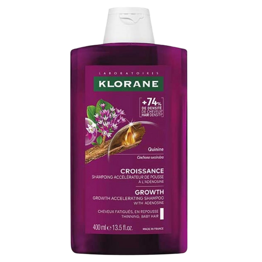 【Klorane】Growth-Accelerating Shampoo with Quinine & Adenosine 400 mL <13.5 fl oz>